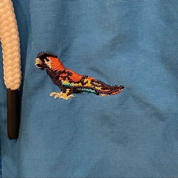 TOMMY HILFIGER Parrot Banana Patch Swim Trunks-L - Picture 4 of 8